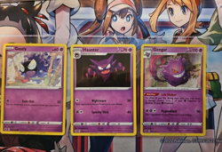Pokemon Gastly 083/202 Haunter 084/202 Gengar holo 85/202 SET of 3 SWSH - NM - Image 1
