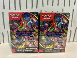 Set of 2 Pokemon TCG ME02 Phantasmal Flames Booster Bundle Sealed New - Image 1