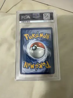 2019 POKEMON SUN & MOON COSMIC ECLIPSE SECRET #256 FULL ART/FLYGON GX PSA 9 - Image 2