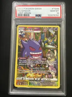 Gengar TG06/TG30 PSA 10 GEM MINT Swsh Lost Origin Trainer Gallery Pokemon - Image 1