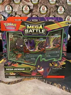 Pokemon Mega Battle Deck Mega Gengar EX English 🔥 🔥 Sealed In Hand!! - Image 1