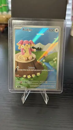Audino (151/86) - Black Bolt - Pokemon TCG - NM - Image 1