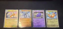 Pokemon 151 Sam’s Club Mini Tin Bundle Set of 4 Cosmos Holo Promos (Promos only) - Image 1