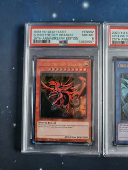YU-GI-OH! 25th anniversary edition GODS psa 8 - Image 2