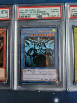 YU-GI-OH! 25th anniversary edition GODS psa 8 - Image 3
