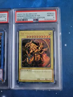YU-GI-OH! 25th anniversary edition GODS psa 8 - Image 4