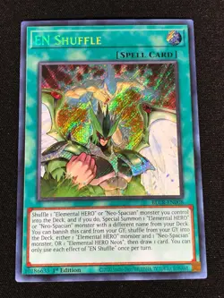 Yugioh EN Shuffle BLCR-EN008 1st Secret (NM) - Image 1