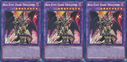 3x Red-Eyes Dark Dragoon | RA02-EN021 | SCR | 1st Ed | NM | YuGiOh - Image 1