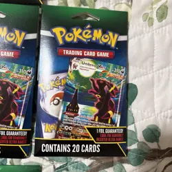 17 boosters NEW!Pokemon Mystery Booster Packs TCG20 Cards.1 Foil Card Guaranteed - Image 3