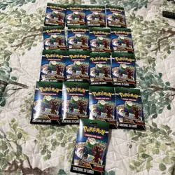17 boosters NEW!Pokemon Mystery Booster Packs TCG20 Cards.1 Foil Card Guaranteed - Image 5