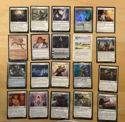 Magic The Gathering Lot Of 20 White Cards Including Rares and Mythics NM - Image 1