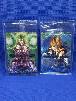 Dragon Ball Super Promo Card Set of 2 Broly & Gogeta P-068 & P-069 New Sealed - Image 2