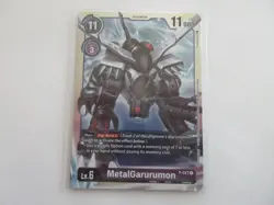 MetalGarurumon Promo P-027 Digimon Card Game LP - Image 1