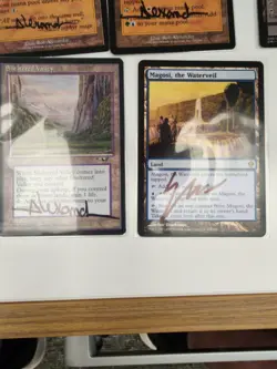 MTG Cards Signed by Rob Alexander, Mark Poole, Terese Nielsen, and Jesper Ejsing - Image 3