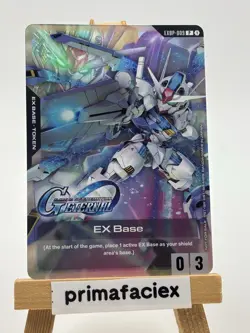Gundam Card - EX Base (Aerial) - EXBP-009 P (Promo) - Image 1
