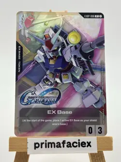 Gundam Card - EX Base (RX-78-2) - EXBP-006 P (Promo) - Image 1
