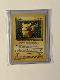 Pokemon TCG Ivy Pikachu Black Star Promo #1 Card - Near Mint Condition! - Image 1