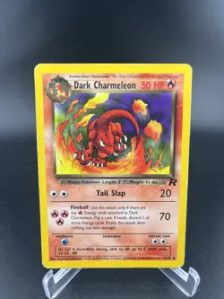 Dark Charmeleon Wizards of the Coast W Gold Stamped Promo Pokemon Card - Image 1
