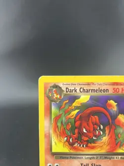 Dark Charmeleon Wizards of the Coast W Gold Stamped Promo Pokemon Card - Image 2