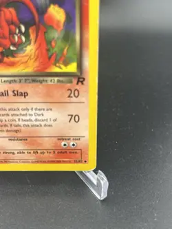 Dark Charmeleon Wizards of the Coast W Gold Stamped Promo Pokemon Card - Image 4
