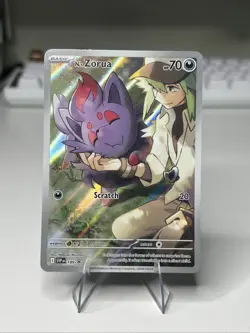 Pokemon TCG Journey Together N's Zorua #189 Holo Promo Card - Image 1