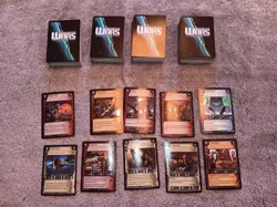 Decipher Wars TCG Trading Card Game Lot! 300 plus 10 Foil Cards - Image 1