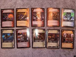 Decipher Wars TCG Trading Card Game Lot! 300 plus 10 Foil Cards - Image 2