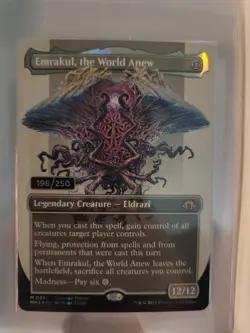 Serialized Mtg Card Emrakul, The World Anew 198/250 - Image 1