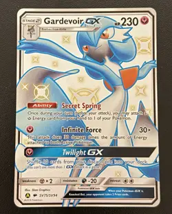 Pokemon Gardevoir GX SV75/SV94 Hidden Fates Shiny Vault Card NM-Mint Condition - Image 1