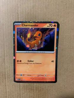 Charmander SVP 047 151 Poster Collection Promo - Holo Pokemon Card - NM/Mint - Image 1