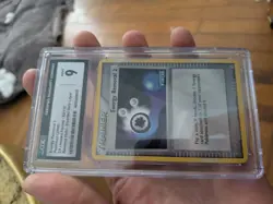 CGC 9 MINT Energy Removal 2 82/115 Unseen Forces Pokemon Card STAMPED HOLO ERROR - Image 2