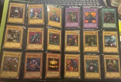 Yugioh 360-Card Monster Binder Collection Yellow Vintage Commons & Rares LOB-AST - Image 1