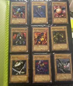 Yugioh 360-Card Monster Binder Collection Yellow Vintage Commons & Rares LOB-AST - Image 2