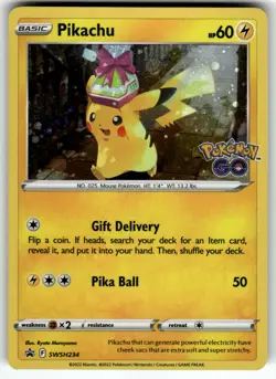 Pikachu - Promo SWSH: Sword & Shield Promo Cards SWSH234 LP - Image 1