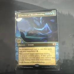 NM M - Secret of Bloodbending (Showcase): Avatar: The Last Airbender - Image 1