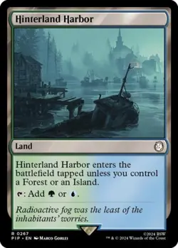 ~ Hinterland Harbor ~ NM Foil ~ UB: Fallout ~ MTG ~ - Image 1