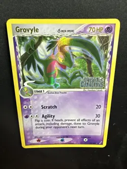 Grovyle (Delta Species) 19/100 Crystal Guardians Reverse Holo Pokemon Card LP/NM - Image 2