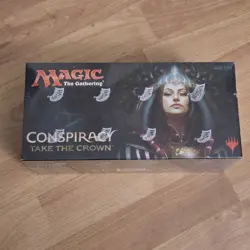 MtG Magic the Gathering CONSPIRACY TAKE THE CROWN Booster box SEALED NEW - Image 1
