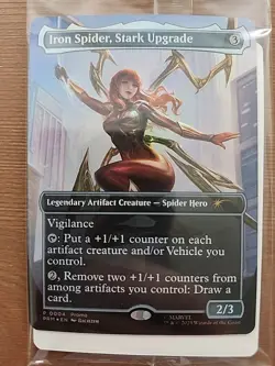 Magic The Gathering Marvel Spider-Man and Iron Spider Stark Upgrade NEW Sealed - Image 2