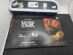 Magic The Gathering Secret Lair The Office Dwight’s Destiny Foil Sealed In-Hand - Image 1