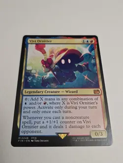 MTG Vivi Ornitier Final Fantasy Magic the Gathering Near Mint Condition - Image 1