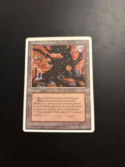 Mishra's Factory MTG Core Set 4th Edition Regular - Image 1