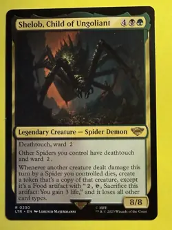 Magic ~ Shelob, Child of Ungoliant #230 ~ Lord of the Rings ~ Non-Foil - Image 1