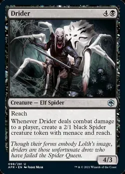 DRIDER X2 *ADVENTURES IN THE FORGOTTEN REALMS* - Image 1