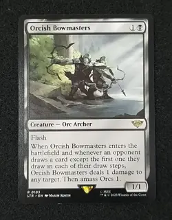 MTG Orcish Bowmasters : The Lord of the Rings: Tales of Middle-Earth NM - Image 1