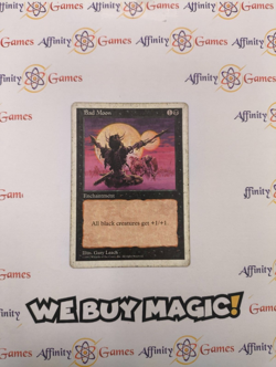MTG | Bad Moon | Fifth Edition | Regular | Heavily Played | English - Image 1