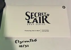MTG Secret Lair - NOT A WOLF Magic Gathering Summer 2024 - New Sealed (Foil) - Image 1
