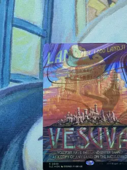 Secret Lair HALO Foil VESUVA MTG Magic The Gathering An Encyclopedia of Magic - Image 3