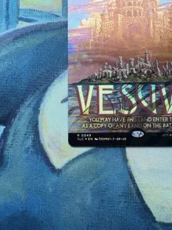 Secret Lair HALO Foil VESUVA MTG Magic The Gathering An Encyclopedia of Magic - Image 4