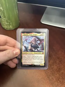 MTG Lightning, Army of One Regular Final Fantasy Magic The Gathering - Image 1